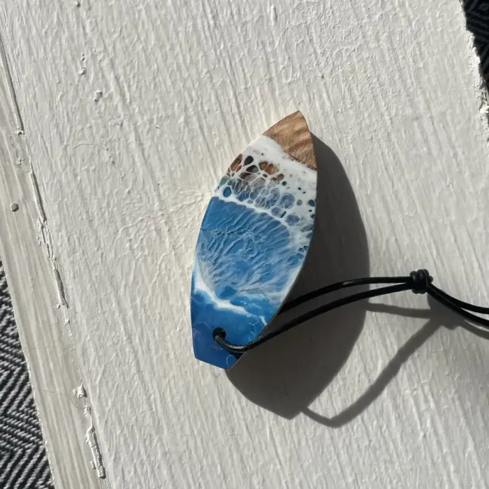Schlüsselanhänger Surfboard 02 – Bild 2