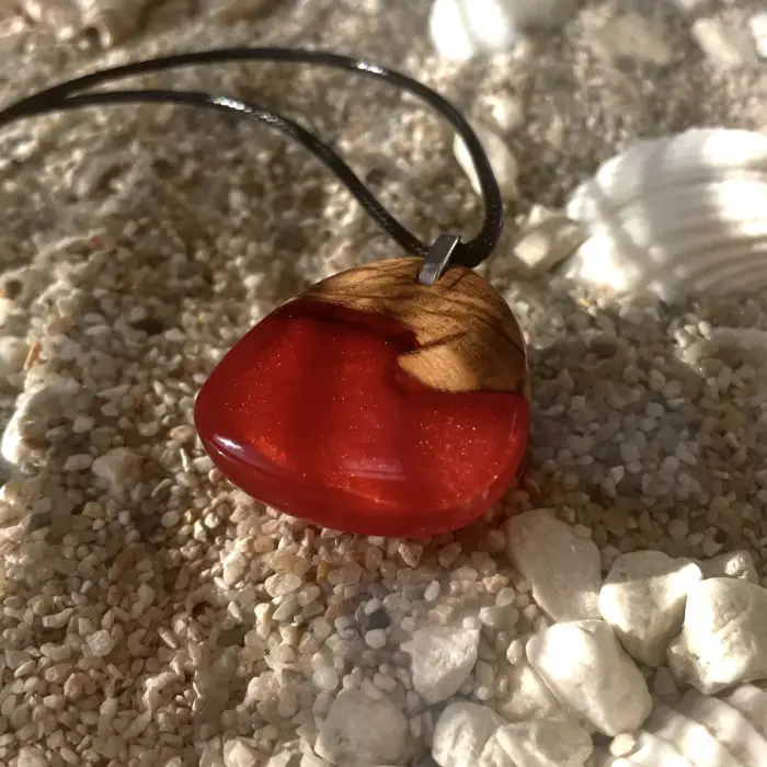 Kettenanhänger "Red Fire" – Bild 2