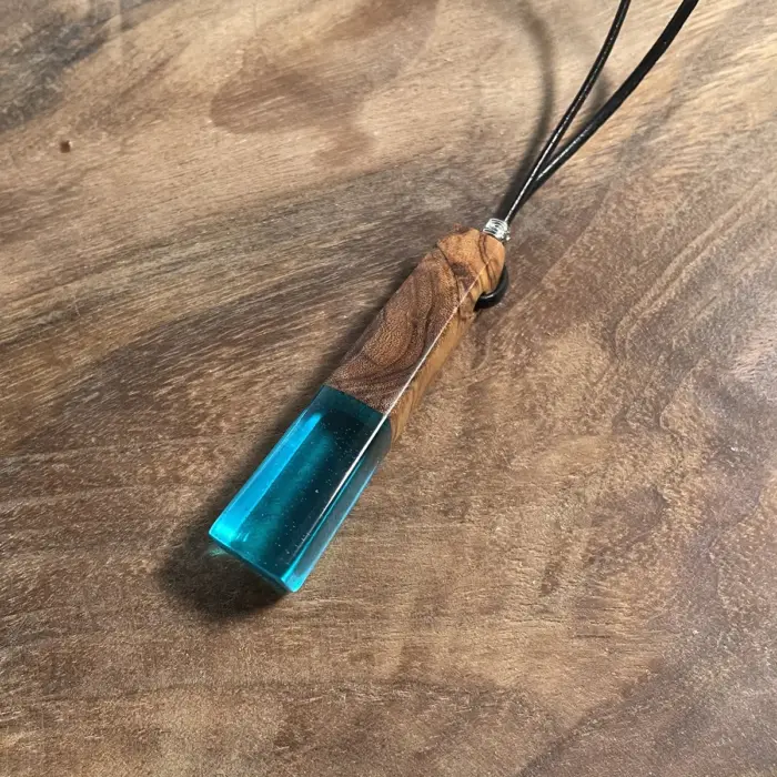 Kettenanhänger "Blue Water Stick" – Bild 5