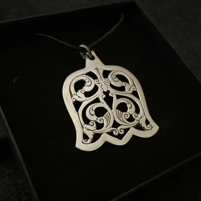 Kettenanhänger Zuckerzange ArtDeco 1 – Bild 6